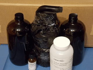 Bottles, Sprayer and Chems for Silver Thiosulfate Solution (STS)